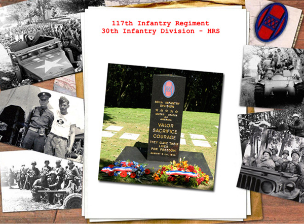117th Infantry WW2 HRS Landing Page