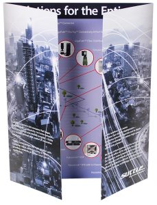 Gatefold Brochure Folded