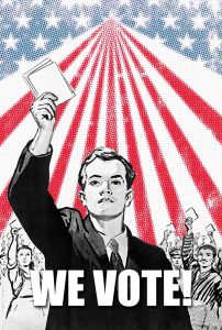 We Vote People Postcard