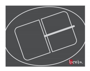 Benta Belts Postcard Graphic