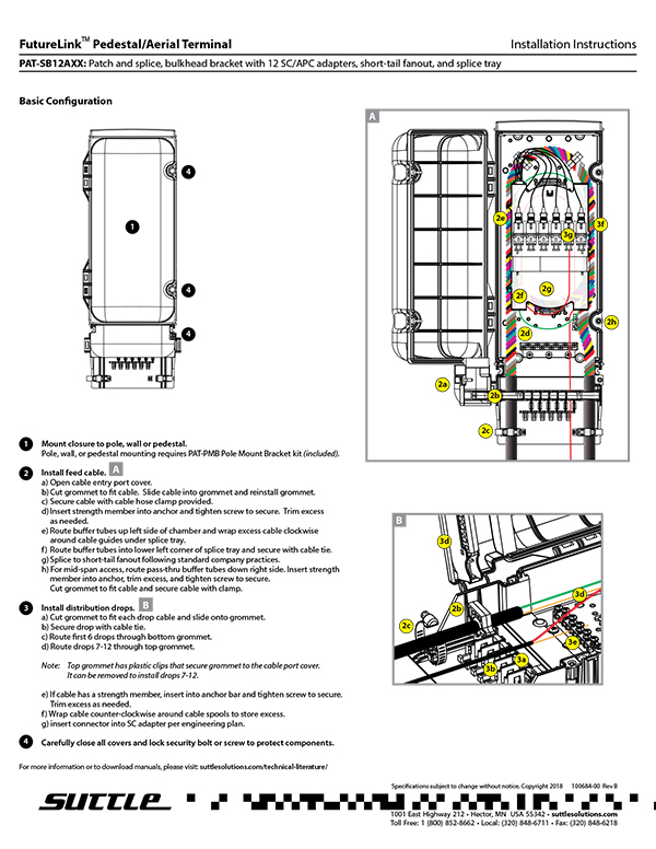 Suttle Instruction Sheet