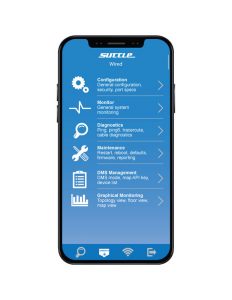 Suttle Mobile App Wired Management Screen