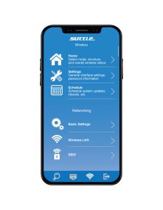 Suttle Mobile App Wireless Management Screen