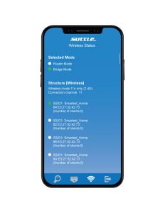 Suttle Mobile App Wireless Status Screen