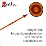 Benta business card front - Archer logo