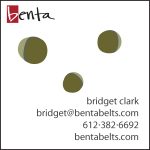 Benta business card front - Pods logo